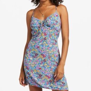 Billabong Sun Chaser Mini Floral Print
Slip Dress Sz M Beach Casual